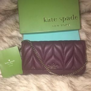 SOLD ⛔️Kate Spade Briar Lane Quilted Wallet Clutch